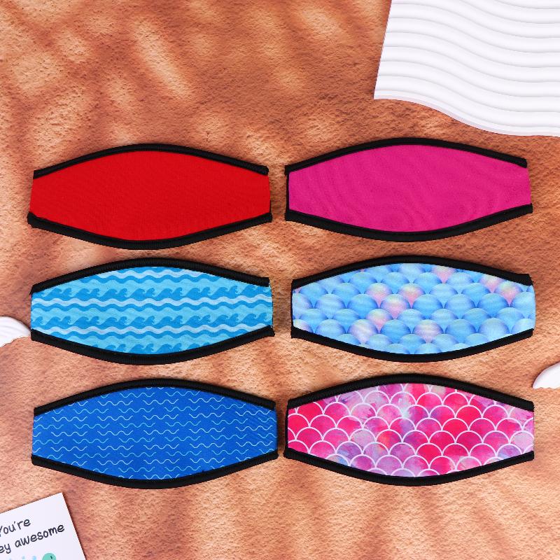 Scuba Diving Mask Strap Cover Neoprene Reusable Hair Protective Wrap For Men And Women Diving Snorkeling Swimming