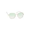 Fastrack Grüne Runde Metall 100% UV-geschützte Sonnenbrille für Herren und Damen(M255GR5V)