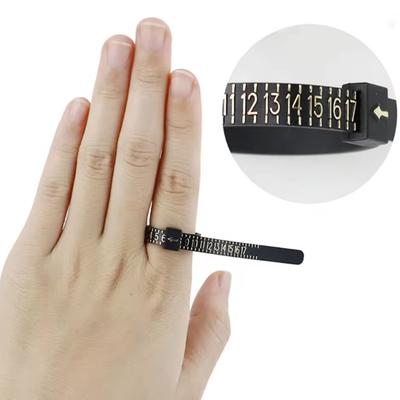 Ring Sizer Finger Circumference Size Measurement Belt Measuring Reusable Finger Size Gauge Jewelry Sizing Tool