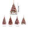 2D Acrylic Christmas Tree Hanging Ornaments Pendant Xmas Home Table Decor Gifts 2025 Happy New Year Decor