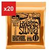 Electric Guitar Strings ERNIE BALL 3222 HYBRID SLINKY (09-46), 3-Set Pack