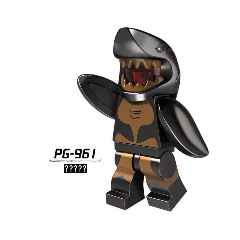 

Оптовые игрушки-конструкторы «Мультяшный клоун и Бог богатства» Height about 5 cm