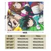 My Hero Academia Klasse 1-A Decke Flanell Winter MHA Anime Multifunktionale Superweiche Überwurfdecken für Couch