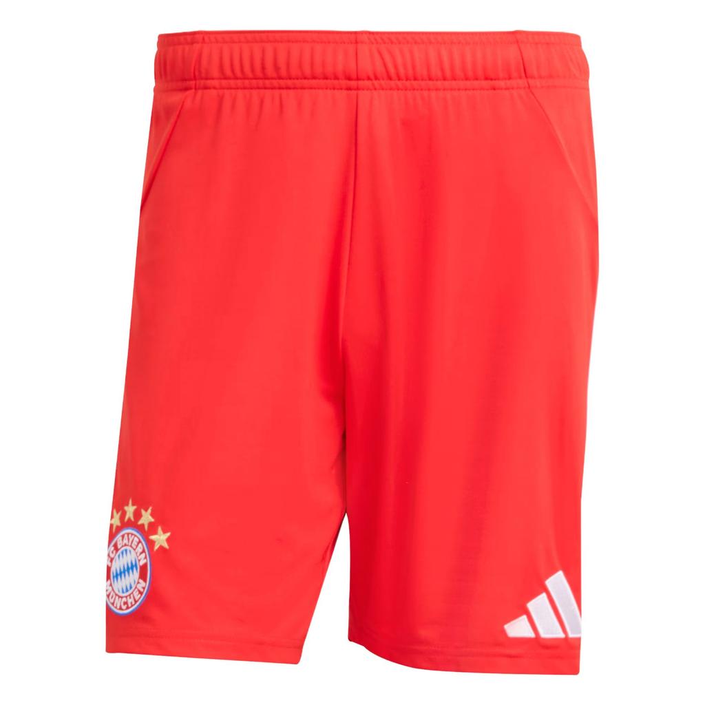 Adidas FC Bayern AEROREADY Fan Version 25/26 Home Quick-Dry Comfortable Versatile Football Pants Men Bottoms JJ2133