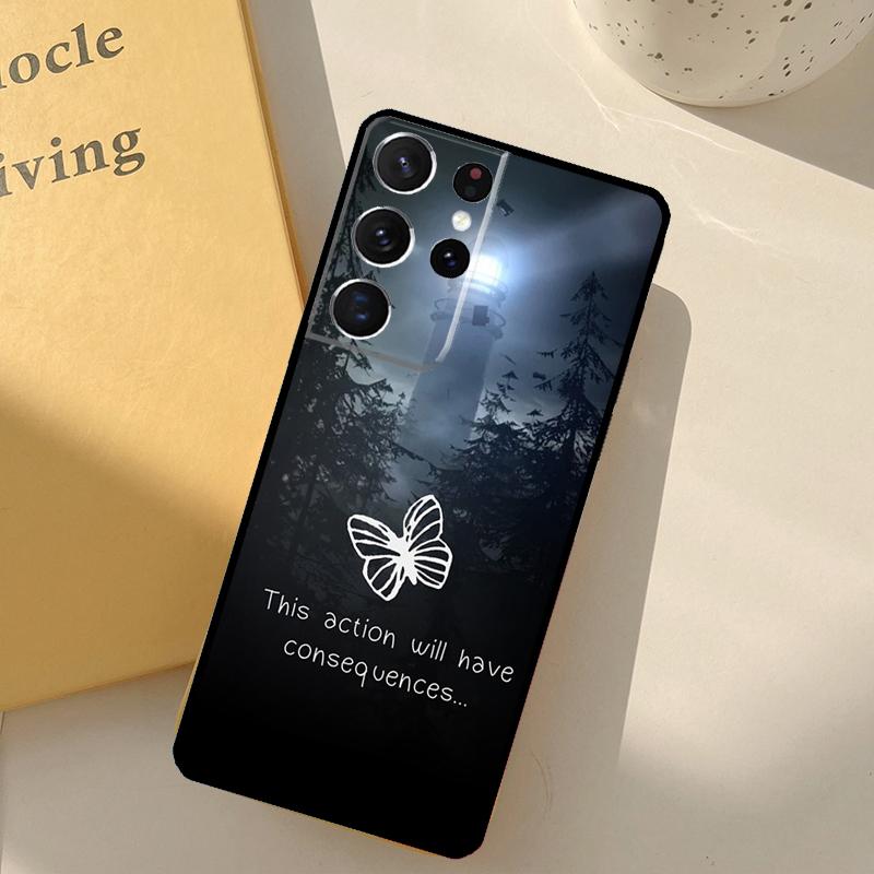 Capa de Celular Life Is Strange Para Samsung Galaxy S25 Ultra S20 S21 S22 S23 S24 Plus S9 S10 S25 FE Capa Shell