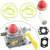Engine Carburetor Kit Compatible with For Jonsered GT2124C For Partner B250 For Colibri II Types 1 5 Fuel Efficiency Parts