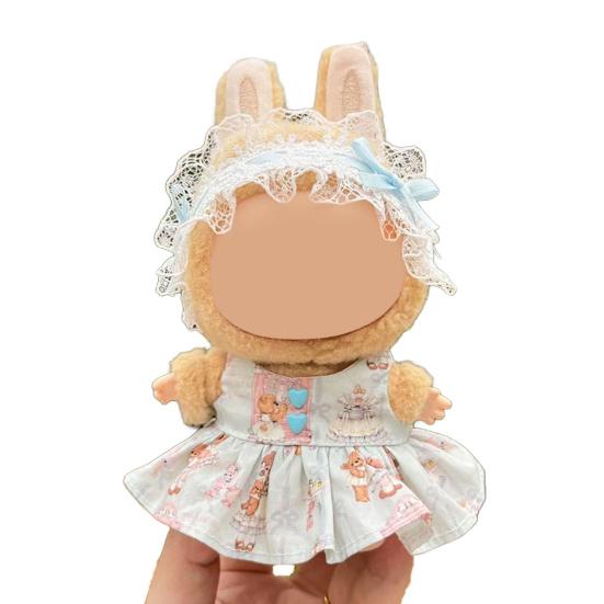 Doll Clothes Set for 17cm La Bubu Fashion Doll Clothes Accessories Shark