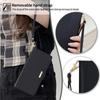 For Xiaomi Civi 5 Pro 5G Case PU Leather Wallet Stand Phone Cover with Crossbody Shoulder Strap