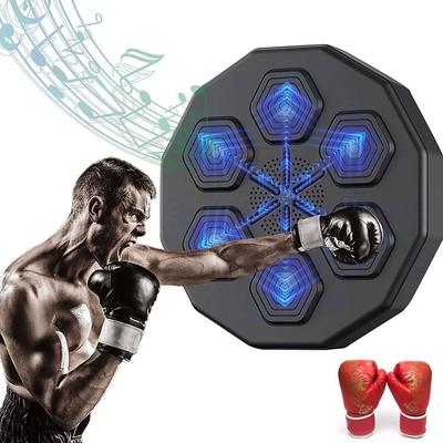 מכונת אגרוף מוזיקה Bluetooth חכמה משחק אגרוף צמוד על הקיר אגרוף אינטליגנטי מטרה אגרוף ציוד תיק מאמן אגרוף