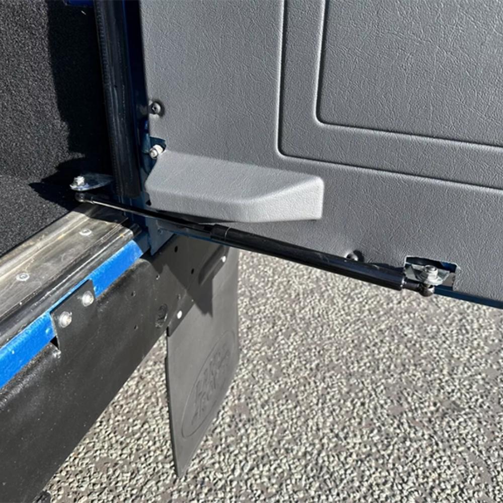200N 200-500mm Gasdruckfeder Heckklappenhalter Satz für Land Rover Defender 90 110 Komplett mit Beschlägen
