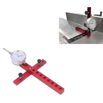 0.01in Resolution Table Dial Indicator Corrector Measuring Alignment System Easy To Operate Rust Prevention Woodworking Tools