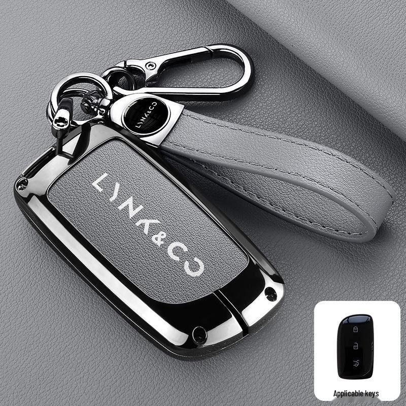 Lynk & Co Key Cover for 2022 Models: 06, 23, 01 New Energy, 05, 09 - Premium Bag & Buckle