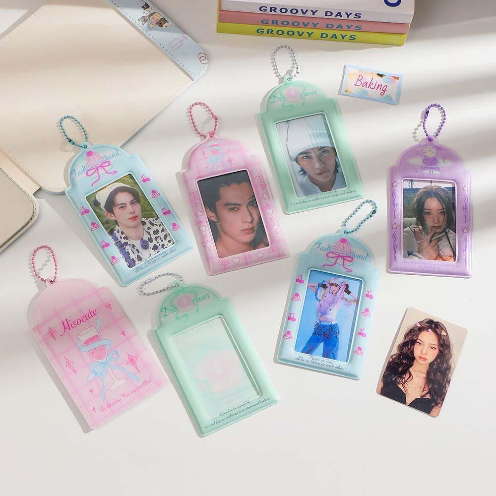 

Декор рабочего стола Y2K держатель для фотокарточек держатель для фотокарточек чехол для фотокарточек защитный чехол для карточек собрать