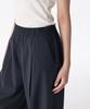 MUSINSA STANDARD WOMAN Cooltandard Women'S One-Tuck Wide Banding Slacks [Iron Gray]