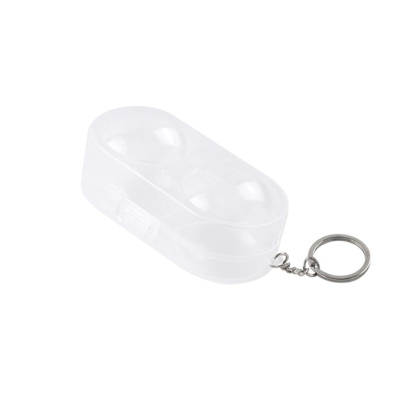 Прозрачный контейнер для хранения мячей для настольного тенниса Вмещает Жесткий пластик Легкий Вес Удобный для путешествий Крепление-крючок