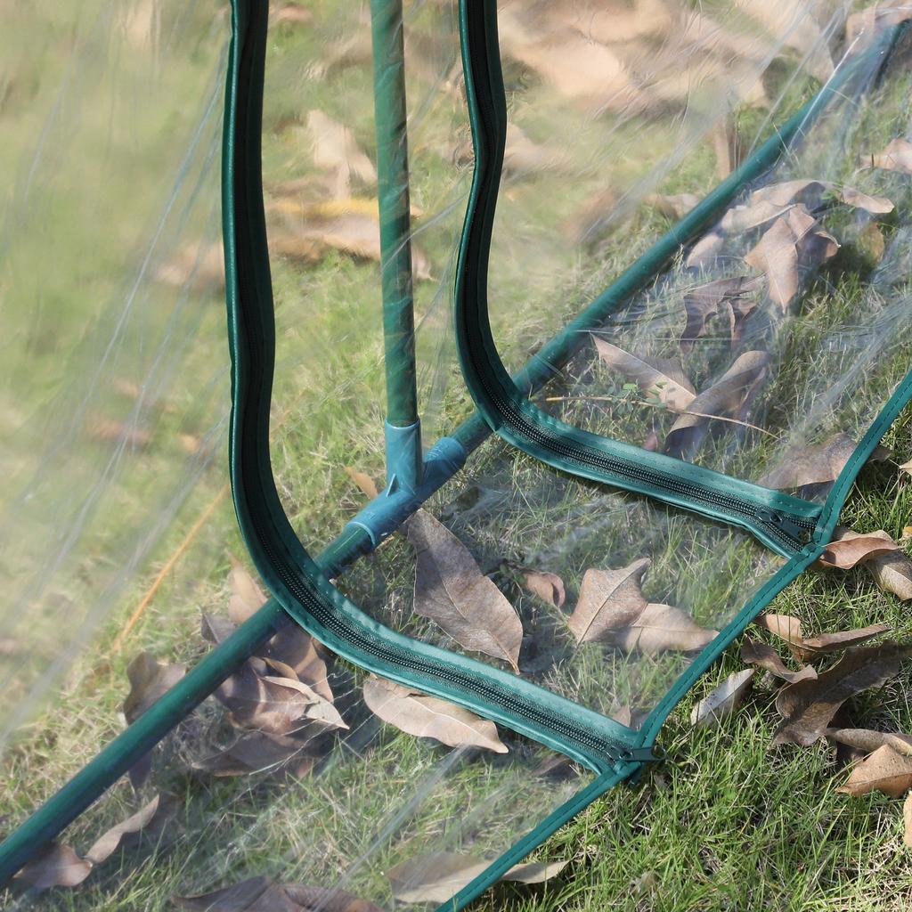350  X 100 Cm Low Tunnel Greenhouse - Clear