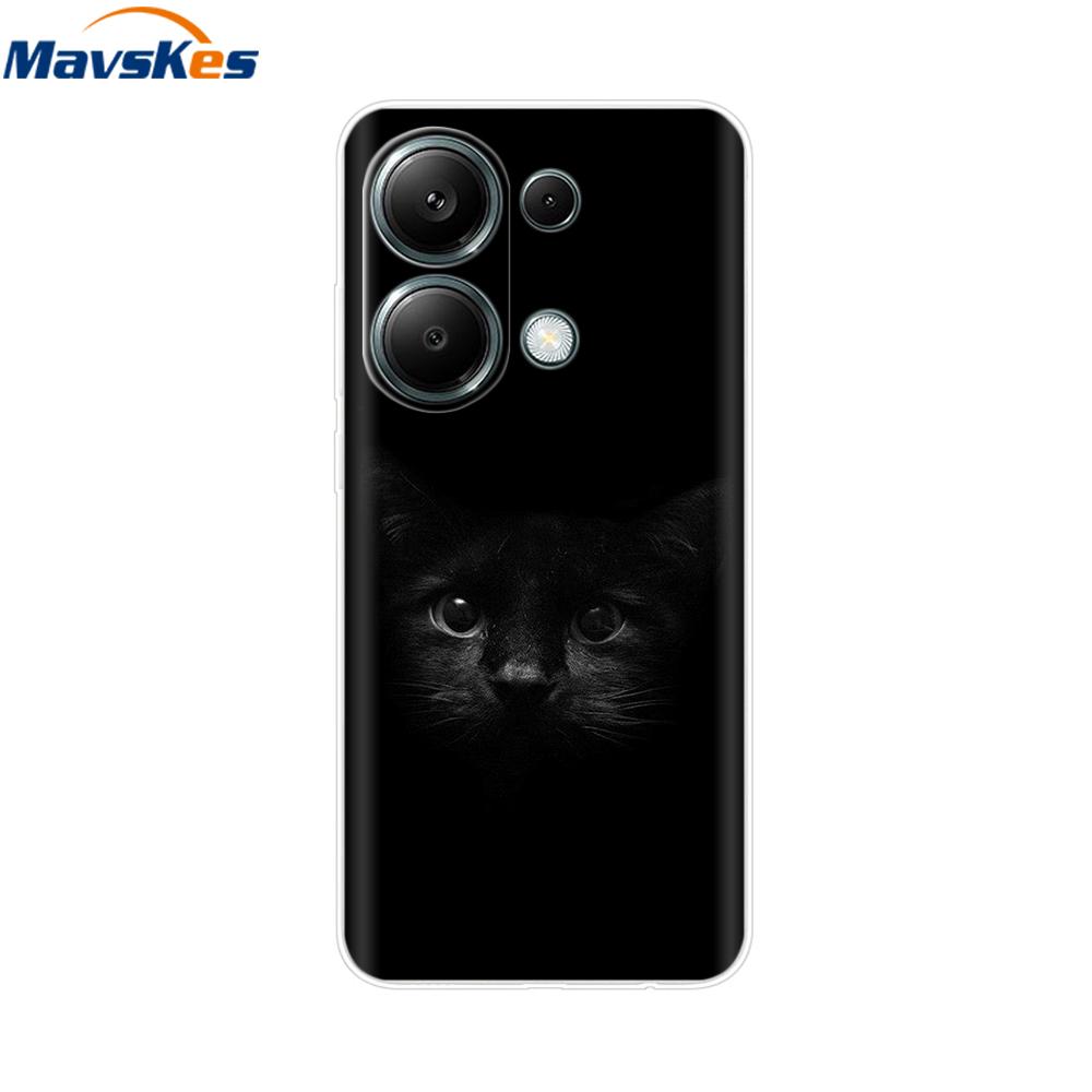 For Redmi Note 13 4G 5G Case Fashion Panda Phone Cover For Xiaomi Redmi Note 13 Pro 4G 5G Cases 13Pro Plus Soft Silicone Funda