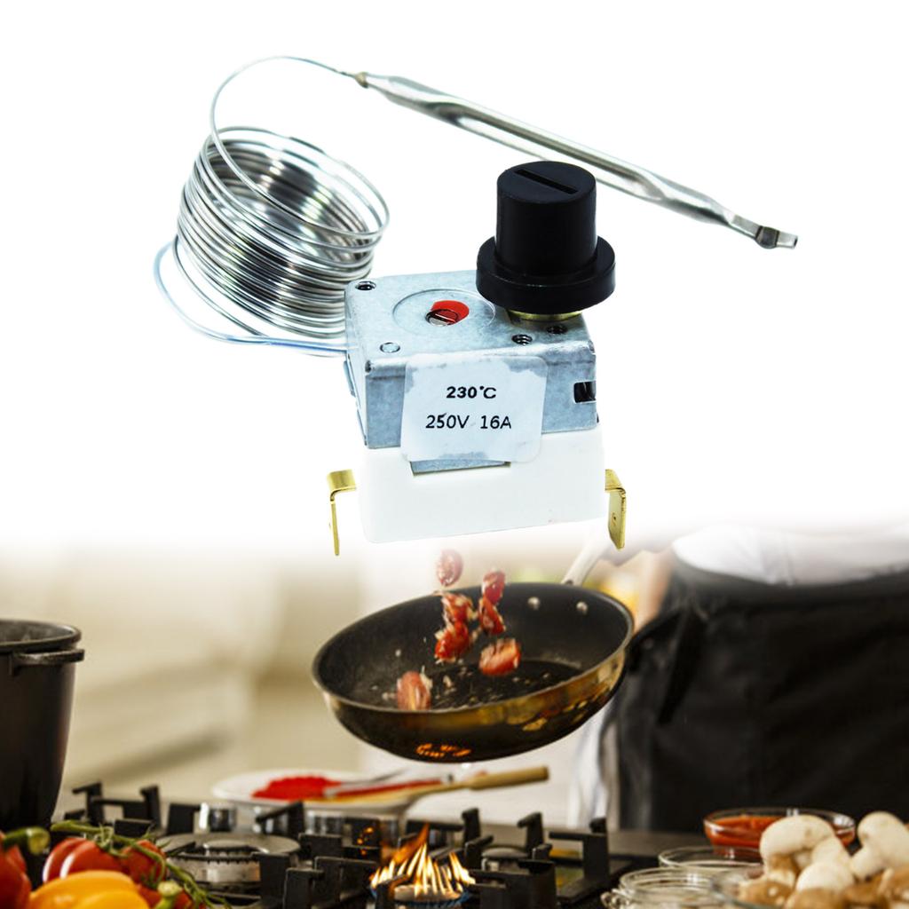 Spínač regulace teploty Domácí elektrický spínač 230℃ Omezovací spínač Keramický materiál pro různé domácí spotřebiče