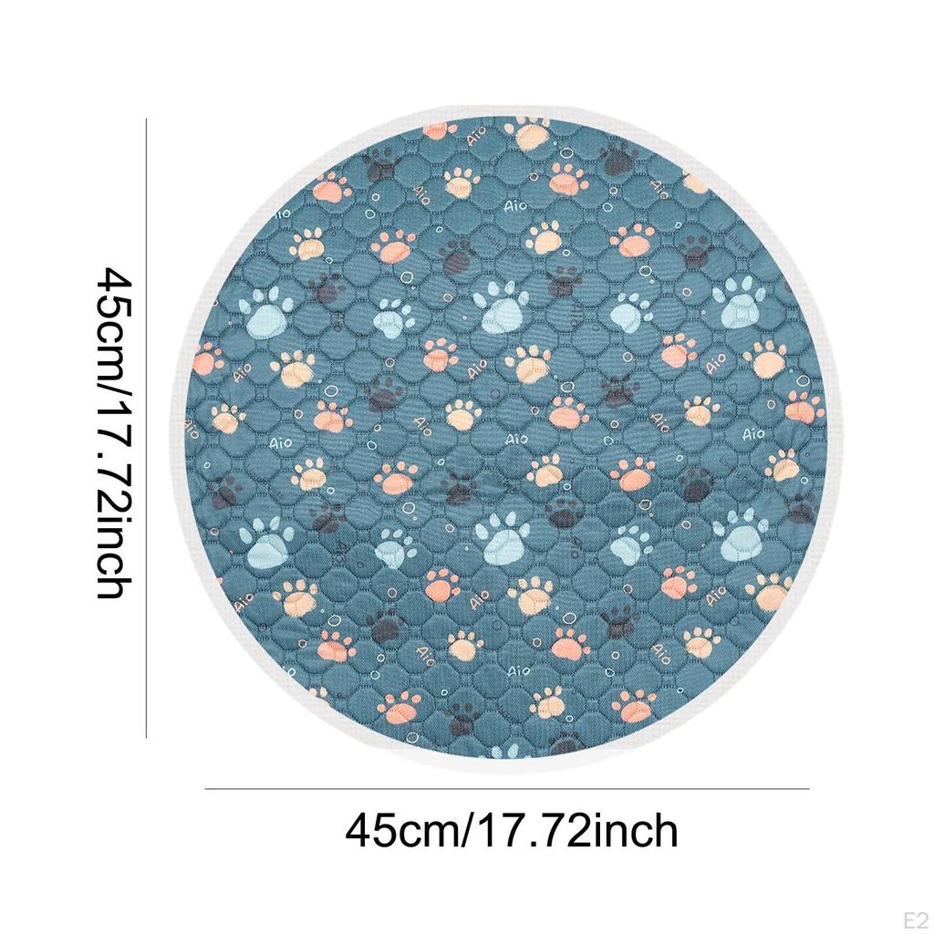 Washable Dog Pee Pad Mat Absorbent Waterproof Reusable Potty for Pets Dogs