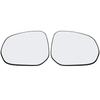 Standard rear panel with wide-angle convex adjustable heated rearview mirror glass for Peugeot 3008 5008 and Citroën C3 Picasso