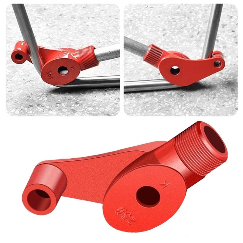 Praktischer manueller Rohrbieger Biegegerät für schnelles Drahtrohrbiegen Geeignet für Elektroinstallation