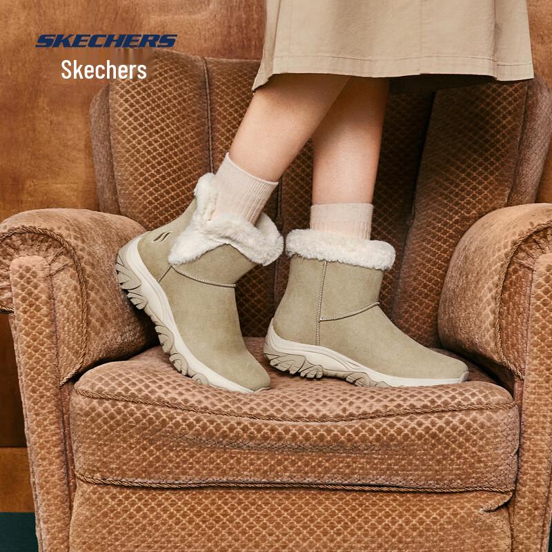Skechers Women's Plus Velvet Warm Snow Boots 169103