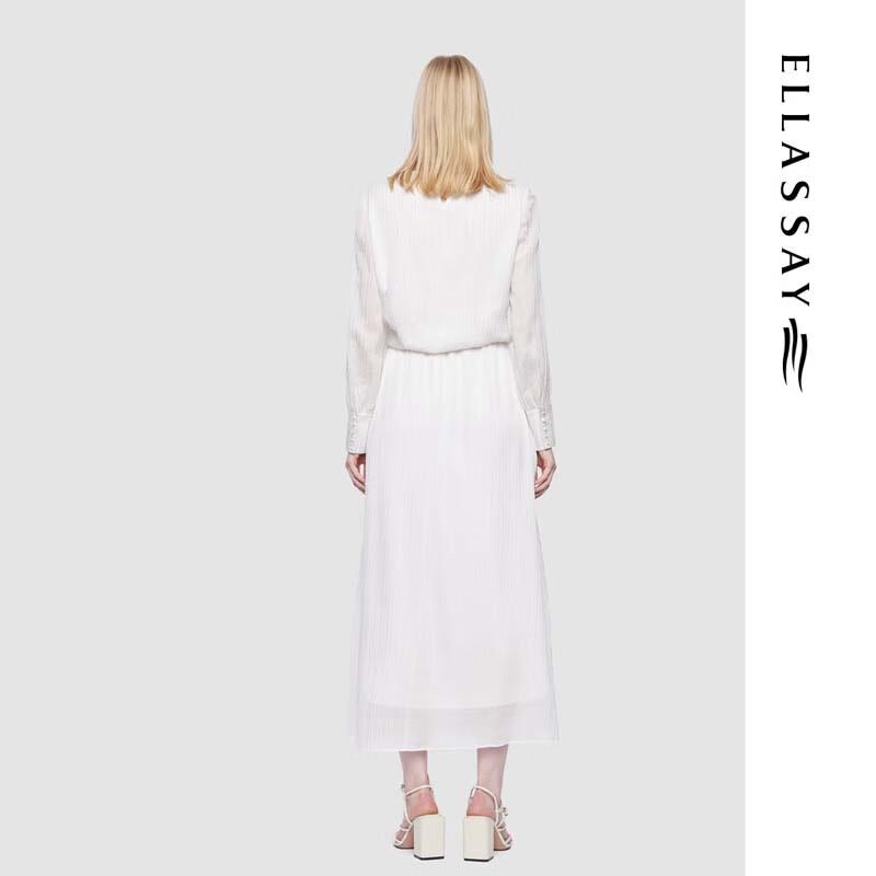 ELLASSAY Women's Mulberry Silk Irregular Hem Blouse