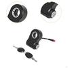 Electric Bicycle Ignition Lock Starter, Switch with Two Keys