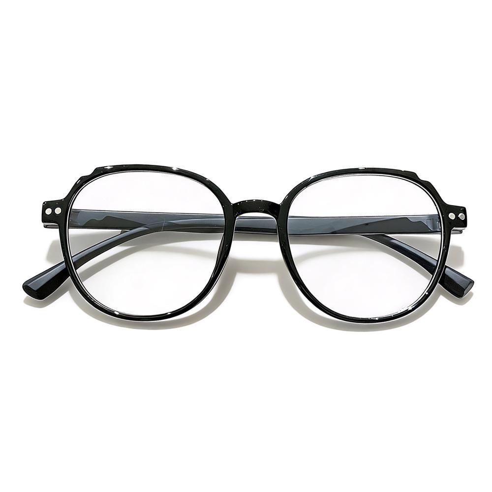 Ultra Light Reading Glasses Green Frame Round Frame Presbyopia Glasses Anti Blue Light Large Frame Anti Blue Light Glasses