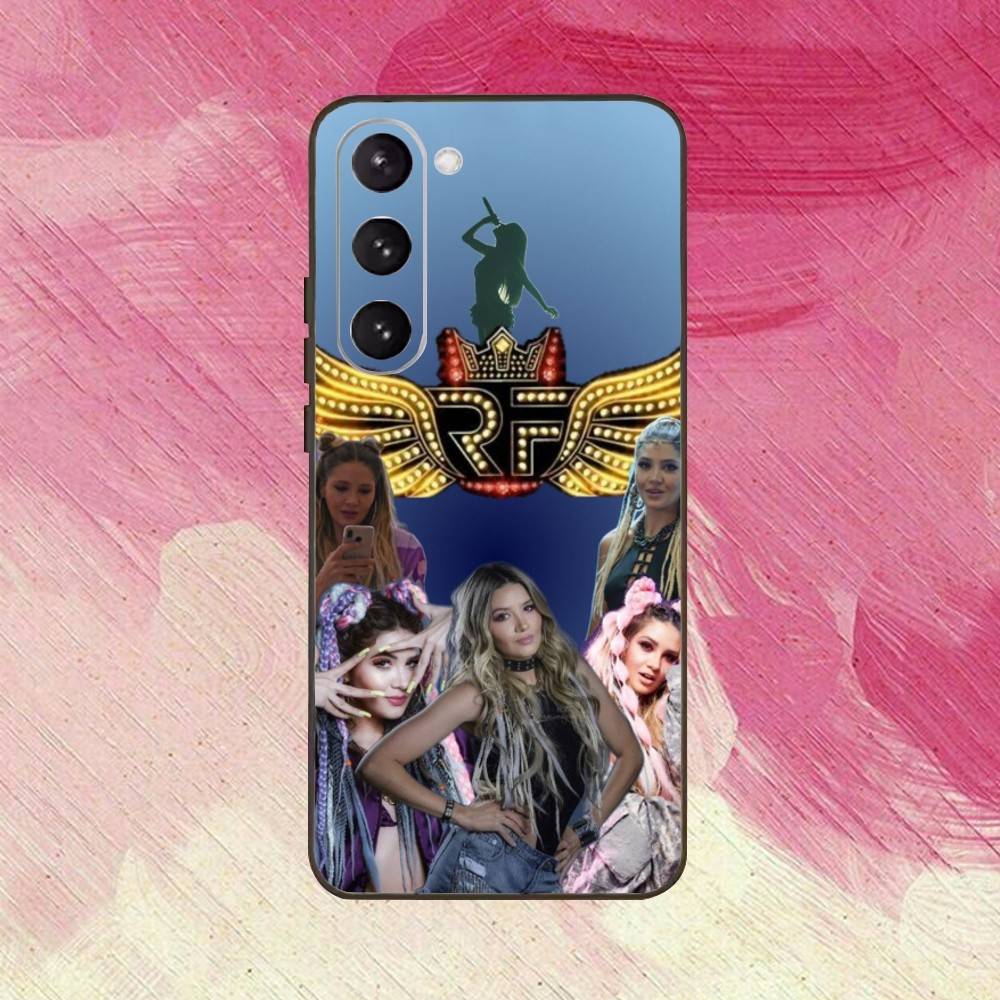 Q-Queen of Flow La Reina Del Flow-ES Phone Case For Samsung Galaxy A73,A72,A71,A70,A53,A52,A51,Soft Silicone Black Cover