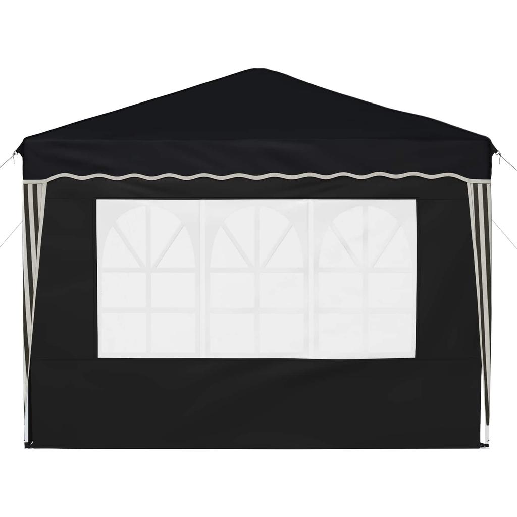 Pop Up Party Tent 288 X 288 X 245 Cm Anthracite Oxford Fabric