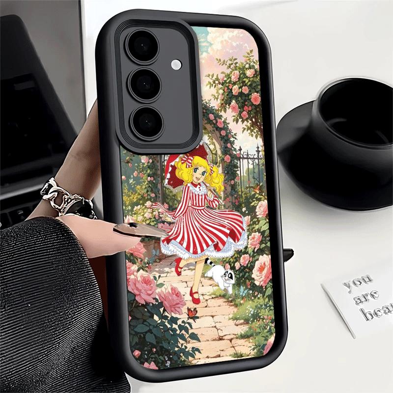Phone Case for Samsung Galaxy S26 S25 Ultra S24 FE Anime Candy Candy Shell S23 Plus S22 + S21 S20 5G Soft Silicone Funda