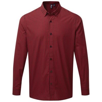Mens Maxton Checked Long-Sleeved Shirt