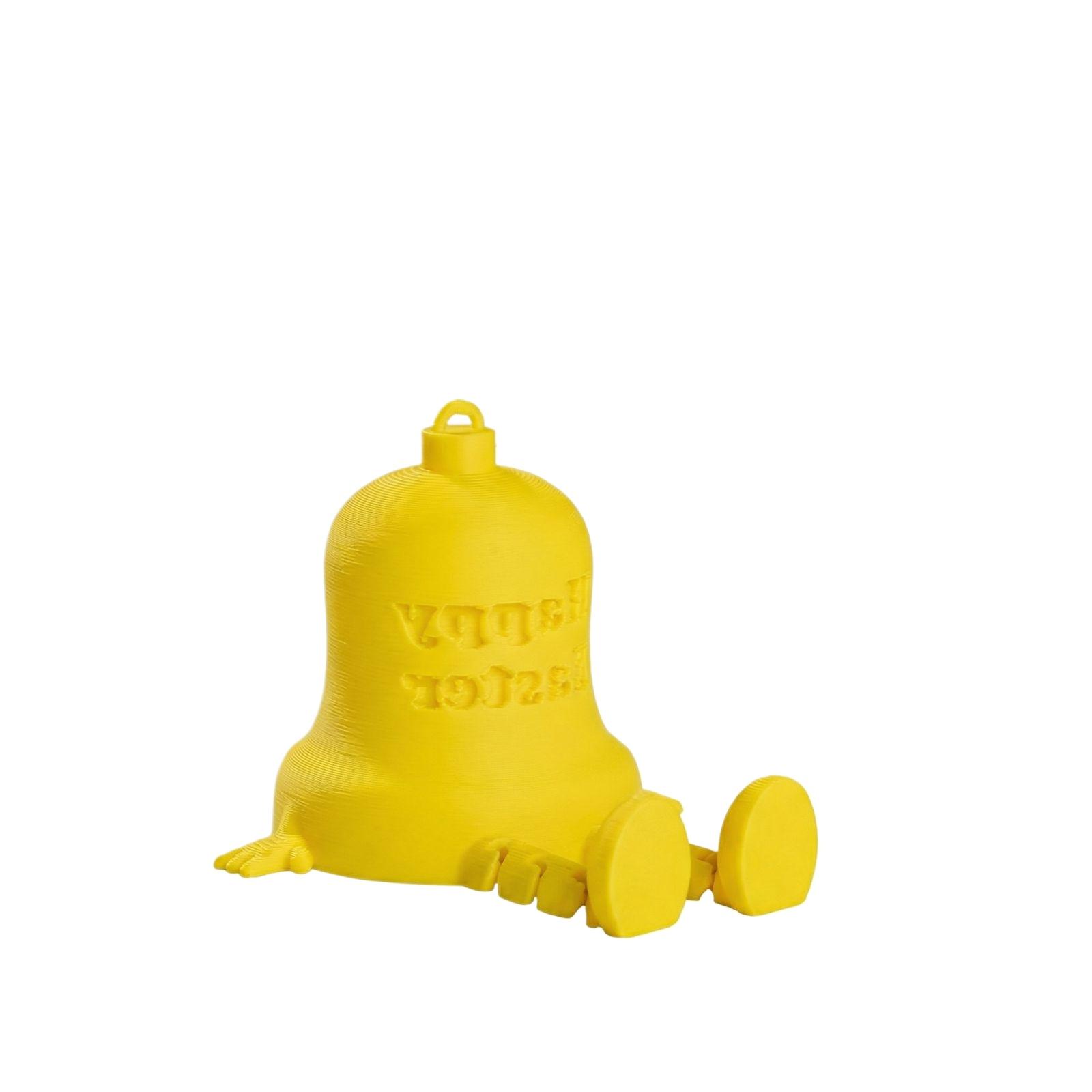 Cross-border Best-selling 3D Printed Easter Bunny Ornaments One Size жёлтый