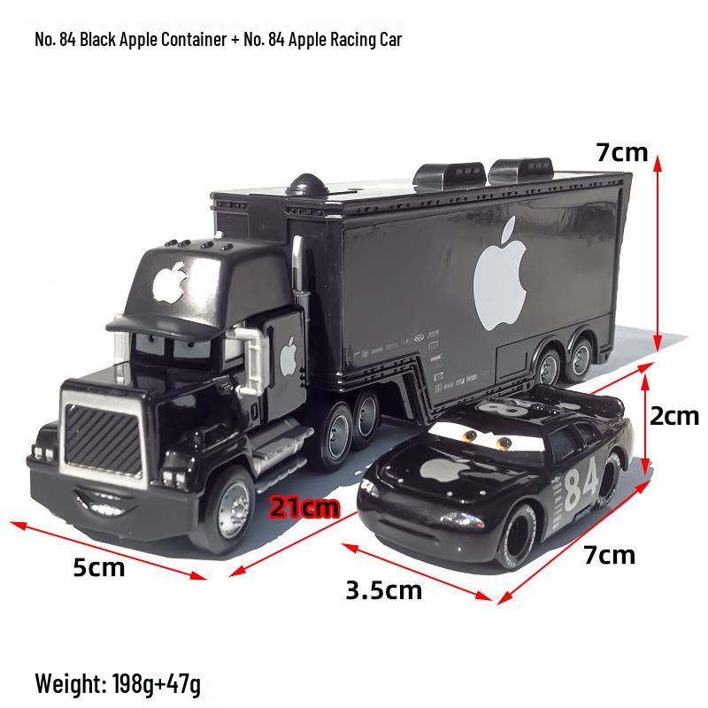 Mack Truck & Race Car Alloy Toy Set for Kids