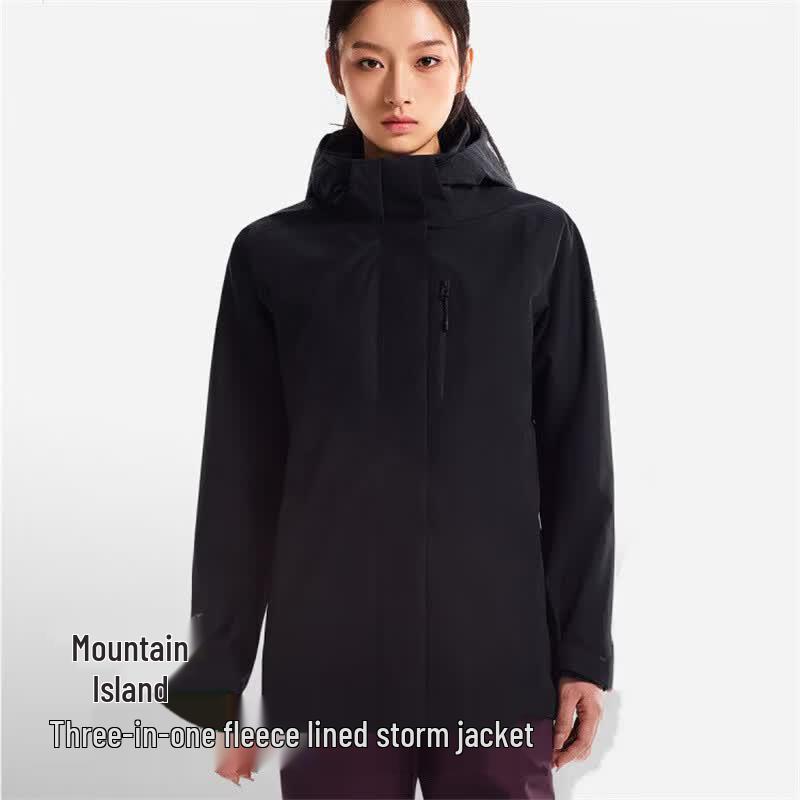 Pelliot Women s Mountain Isle 3-in-1 Outdoor Jacket XXL