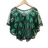 Retro Beaded Sequin Shawl Vintage Flapper Evening Cape Sheer Mesh Embroidery Leaf  Women Bolero Party Accessories