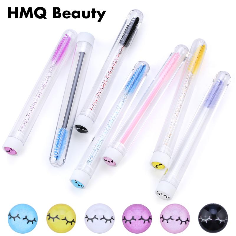 

HMQ Beauty Наращиватель ресниц Одноразовая кисть для бровей Отдельная конструкция трубки Новый милый сверло для ресниц из смолы Нижняя тушь для ресниц Аппликатор-карандаш