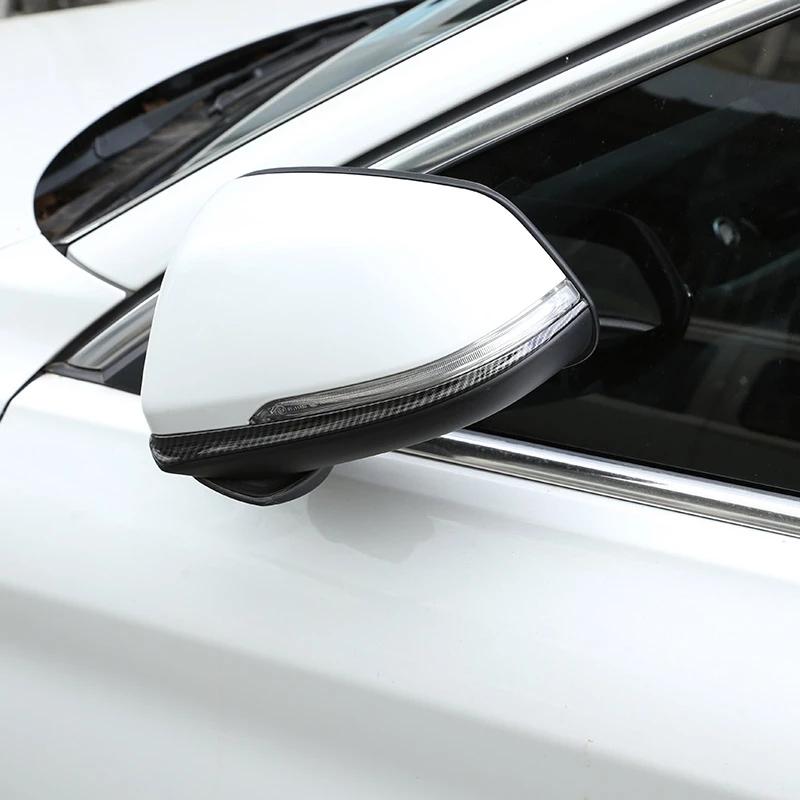 Autocollant de bande décorative de garniture de rétroviseur latéral de voiture adapté pour BMW X1 F48 Série 1 2 Active Tourer F45 F46 218i 2016-