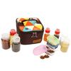10Pcs Seasoning Bottle Set Outdoor Portable BBQ Sualt Pepper Powder Picnic Spice Box 1 Set