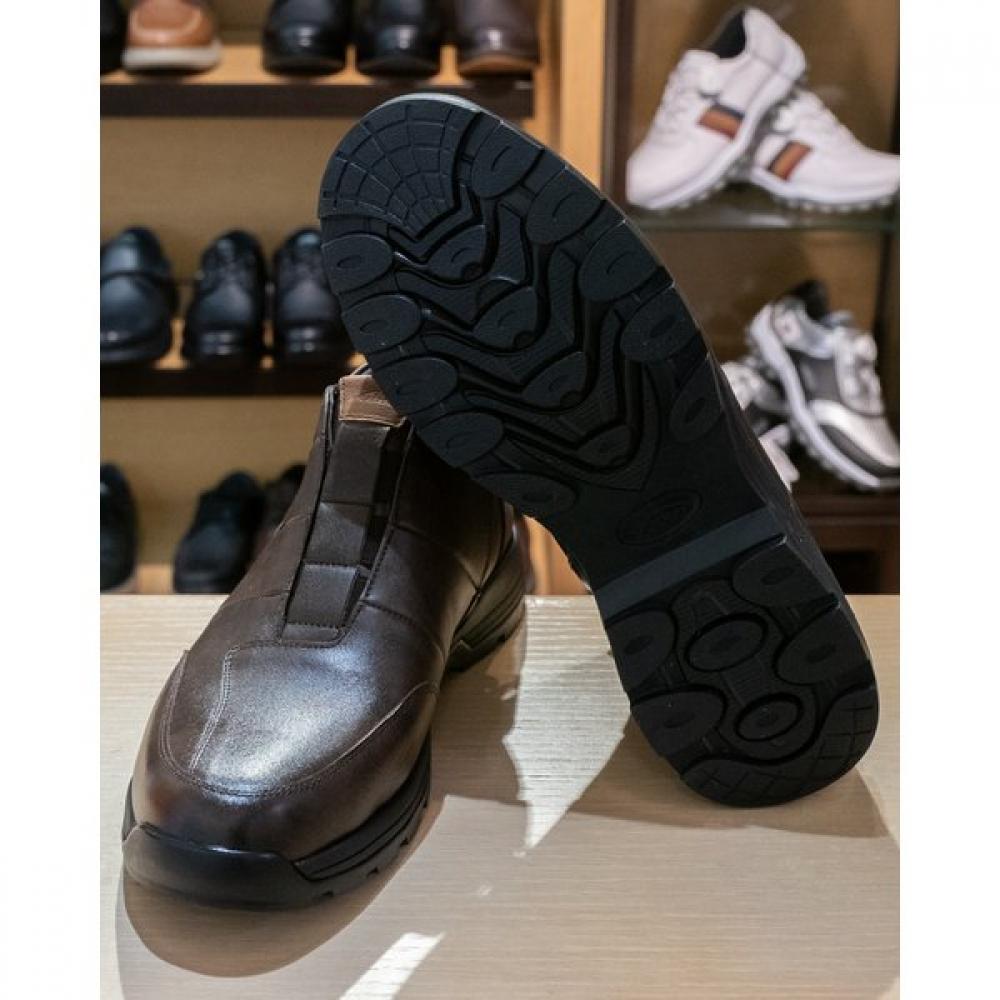 Vainer Men S Brown Fur bootS Model 1g27