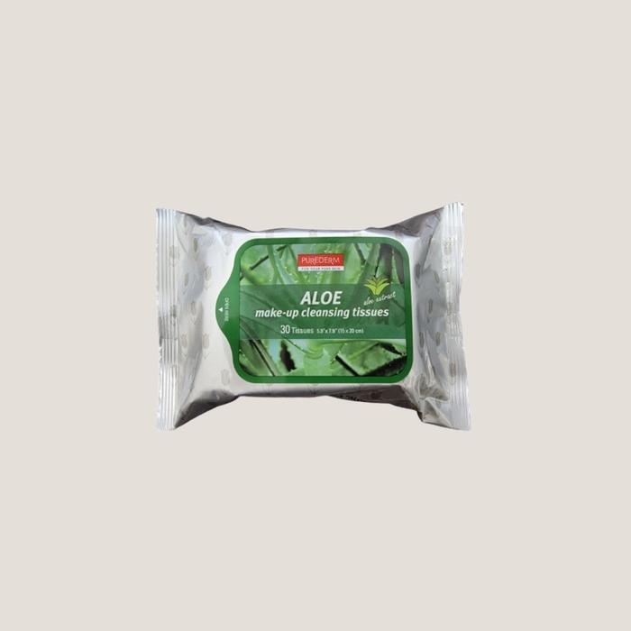 Purederm Aloe Makeup Cleansing Tissues (30 sheets, 24 packs) (43937198)