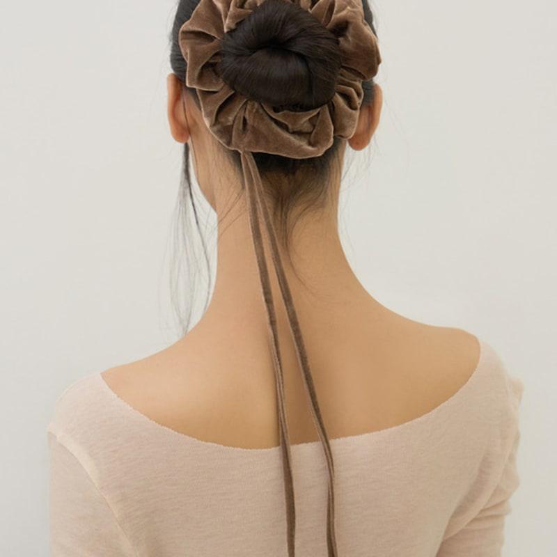 FANTASTIC PLANET string velvet scrunchie (3colors)