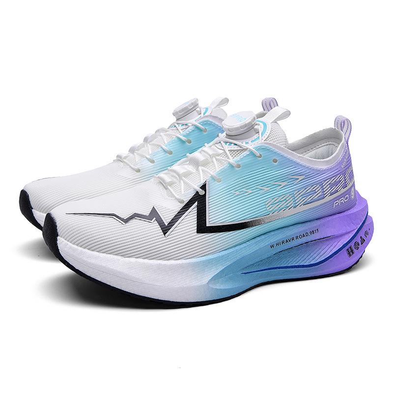 Zapatillas de Running Transpirables con Placa de Carbono Primavera 2026: Absorción de impactos juvenil para hombres y mujeres