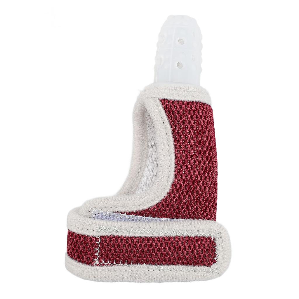 Toddler Finger Guard Silicone Breathable Thumb Sucking Finger Guard with Multiple Massage Bump