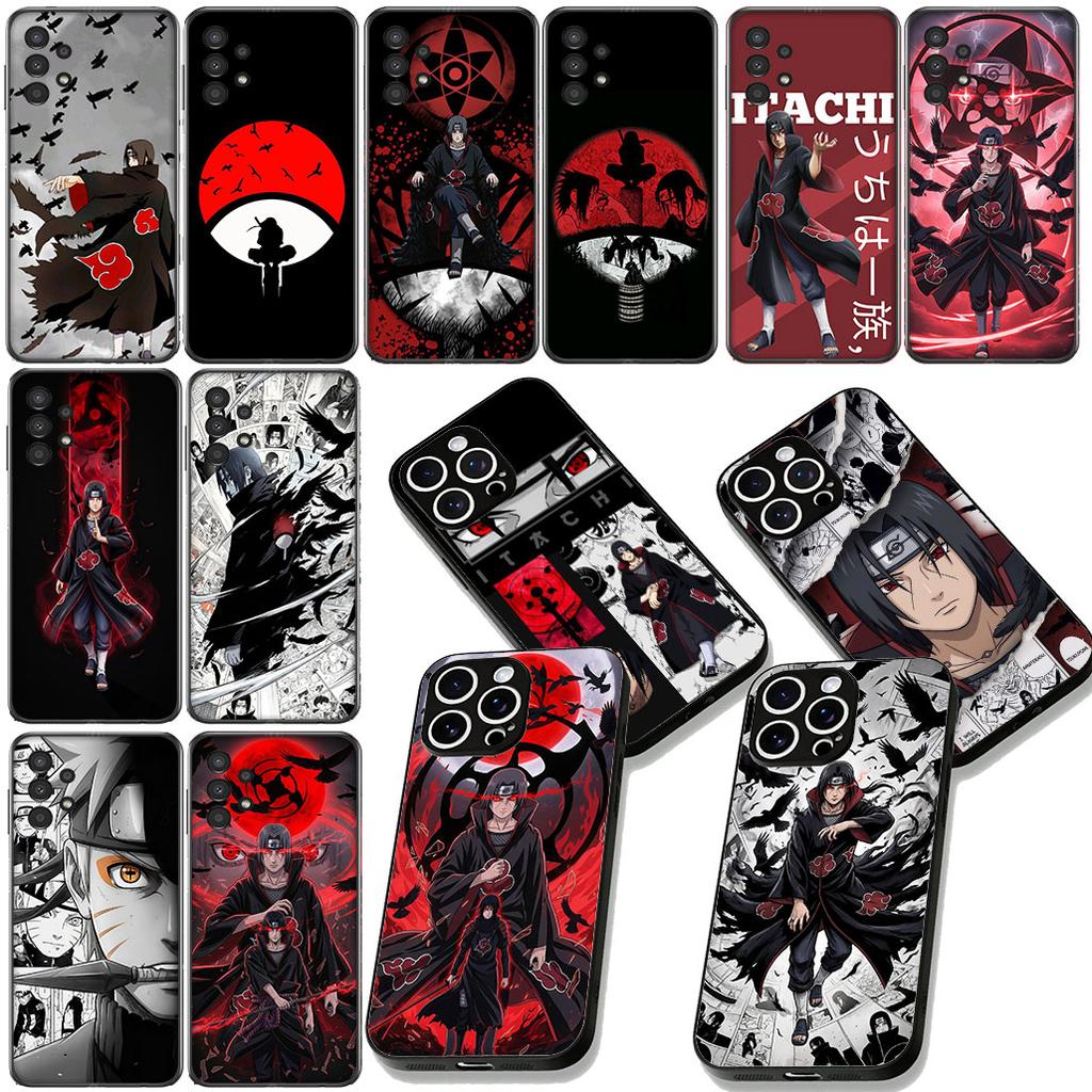Wallpaper Uchiha Itachi Narutos Phone Cover for Samsung Galaxy S25 Edge S24 S23 FE Plus Ultra A16 A15 A55 A57 5G Protective Case