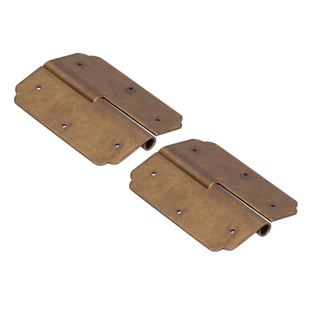 2er-Set Möbelband Retro Antik Messing Scharniere Beschläge für Schrank Schmuckkästchen