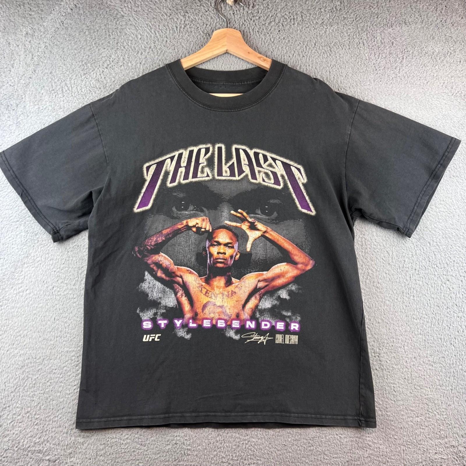 T-ShirtUFC Israel Adesanya The Last Stylebender Graphic T Shirt Mens Medium S