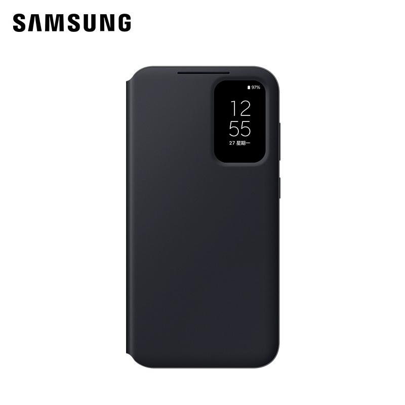 Samsung Official Smart View Wallet Flip Case For Samsung Galaxy S23 FE Smart View Protective Phone Cover