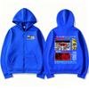 Japanese Science Fiction Cartoon Movie Anime Akira Shotaro Kaneda Graphic Zipper Hoodie Men Clothing Oversized Zip Up Hoodies